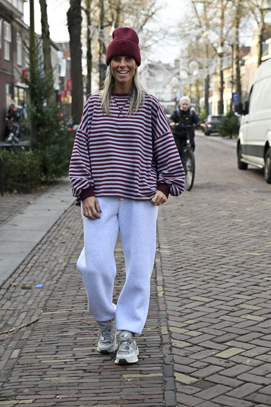 Loose fit Jogging Moon Grijs