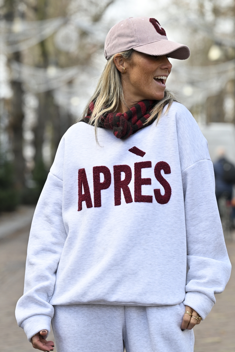 APRÈS Sweater Grijs