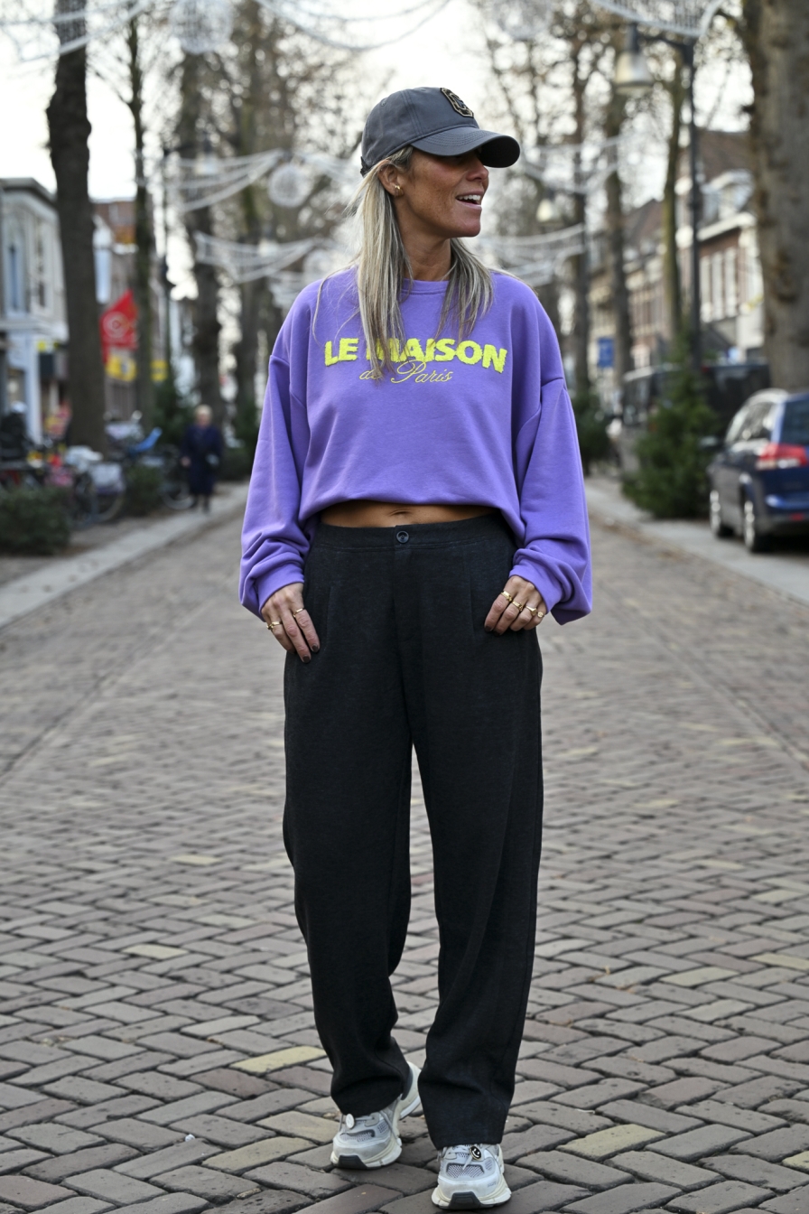 Pantalon Ziggy Antraciet