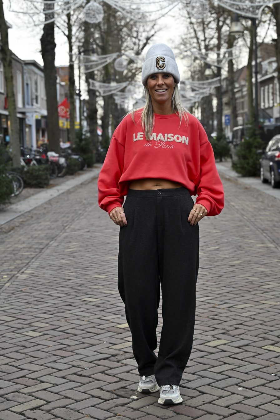 Maison Sweater Rood/Koraal