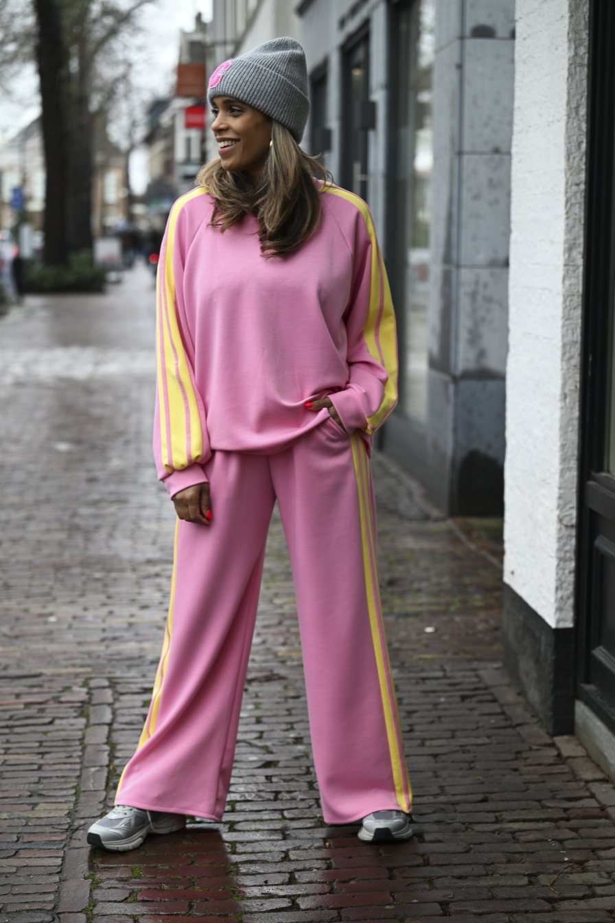 Combiset Tobi Roze - Geel