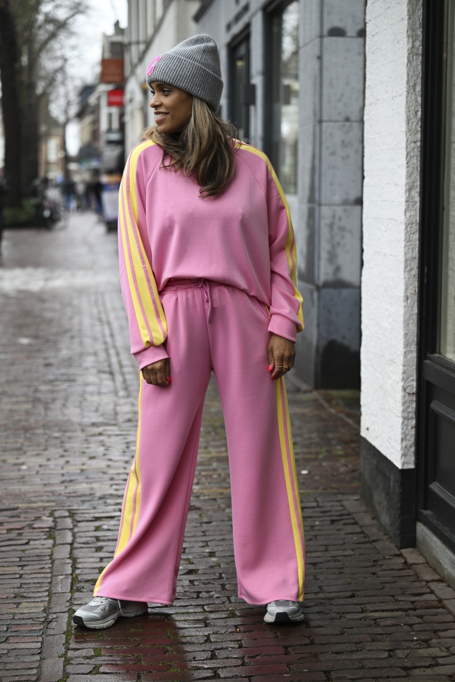 Combiset Tobi Roze - Geel