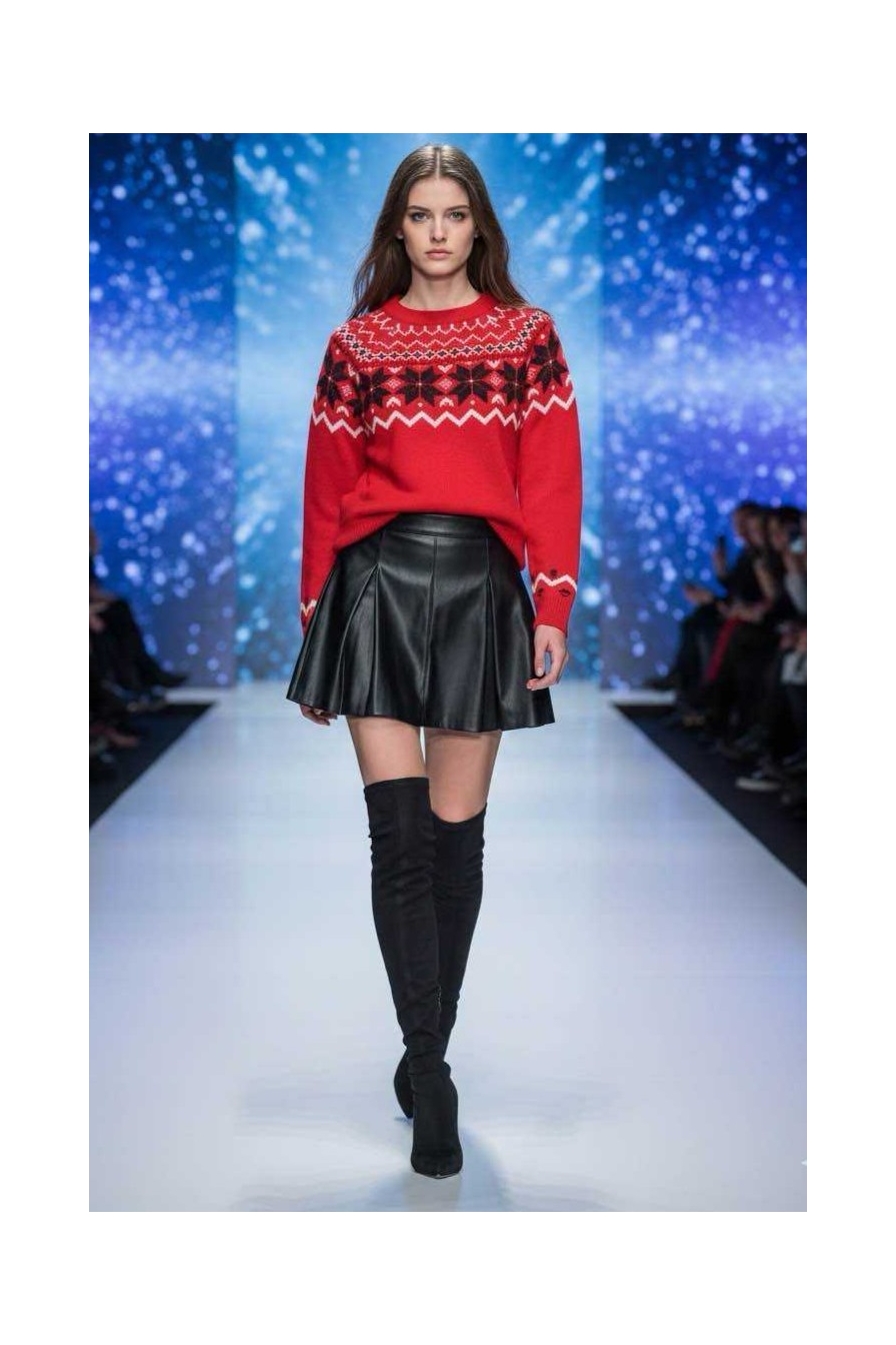 Kerst Trui 2025 Rood