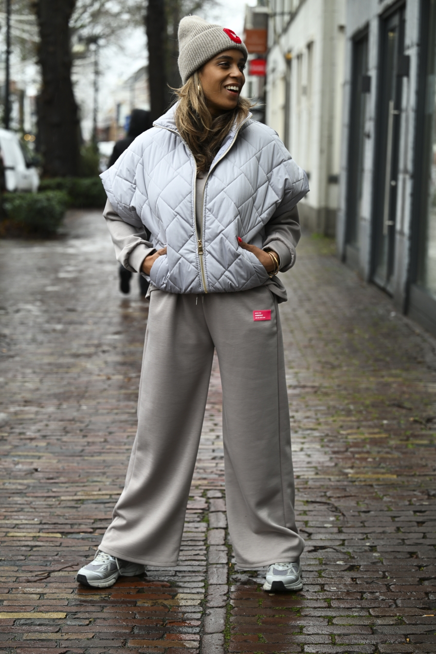 Bodywarmer Luxy Grijs