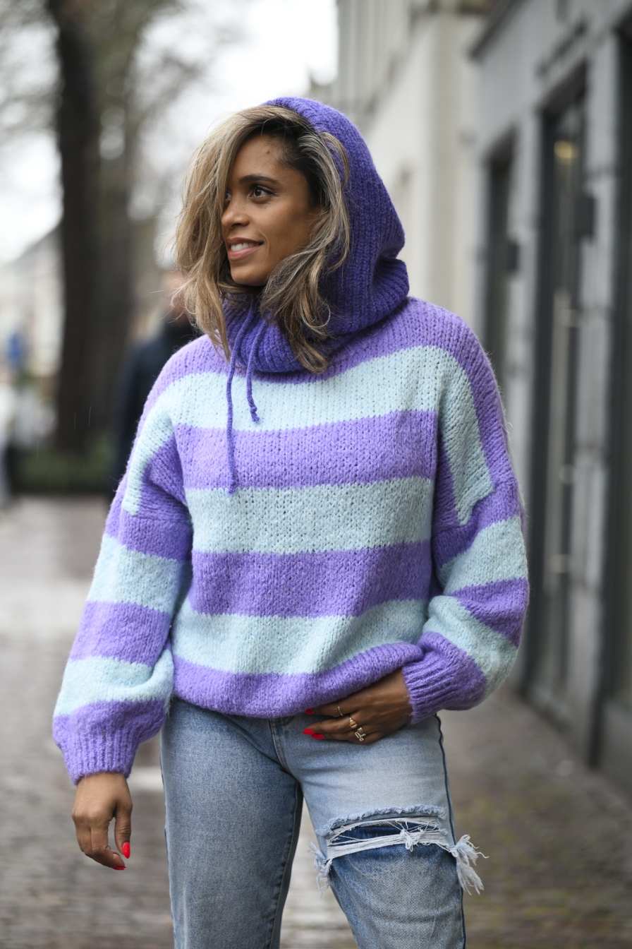 Trui Lola Lila - Turquoise