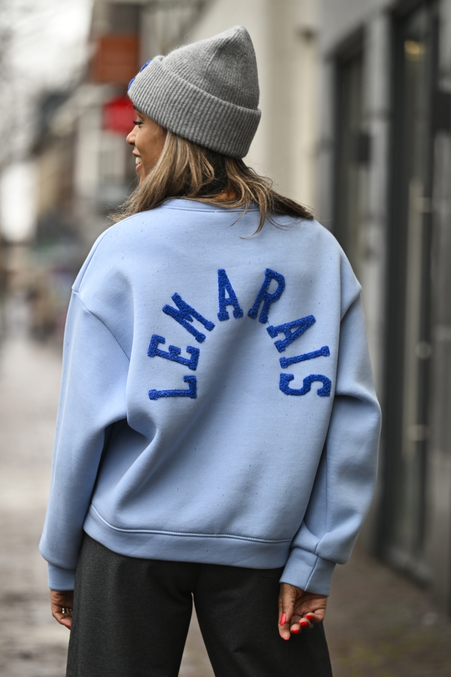 Sweater LE MARAIS Blauw