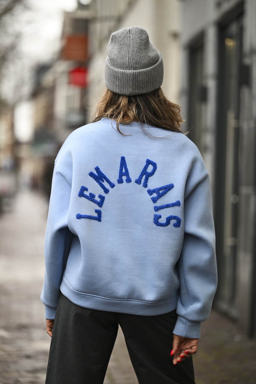 Sweater LE MARAIS Blauw