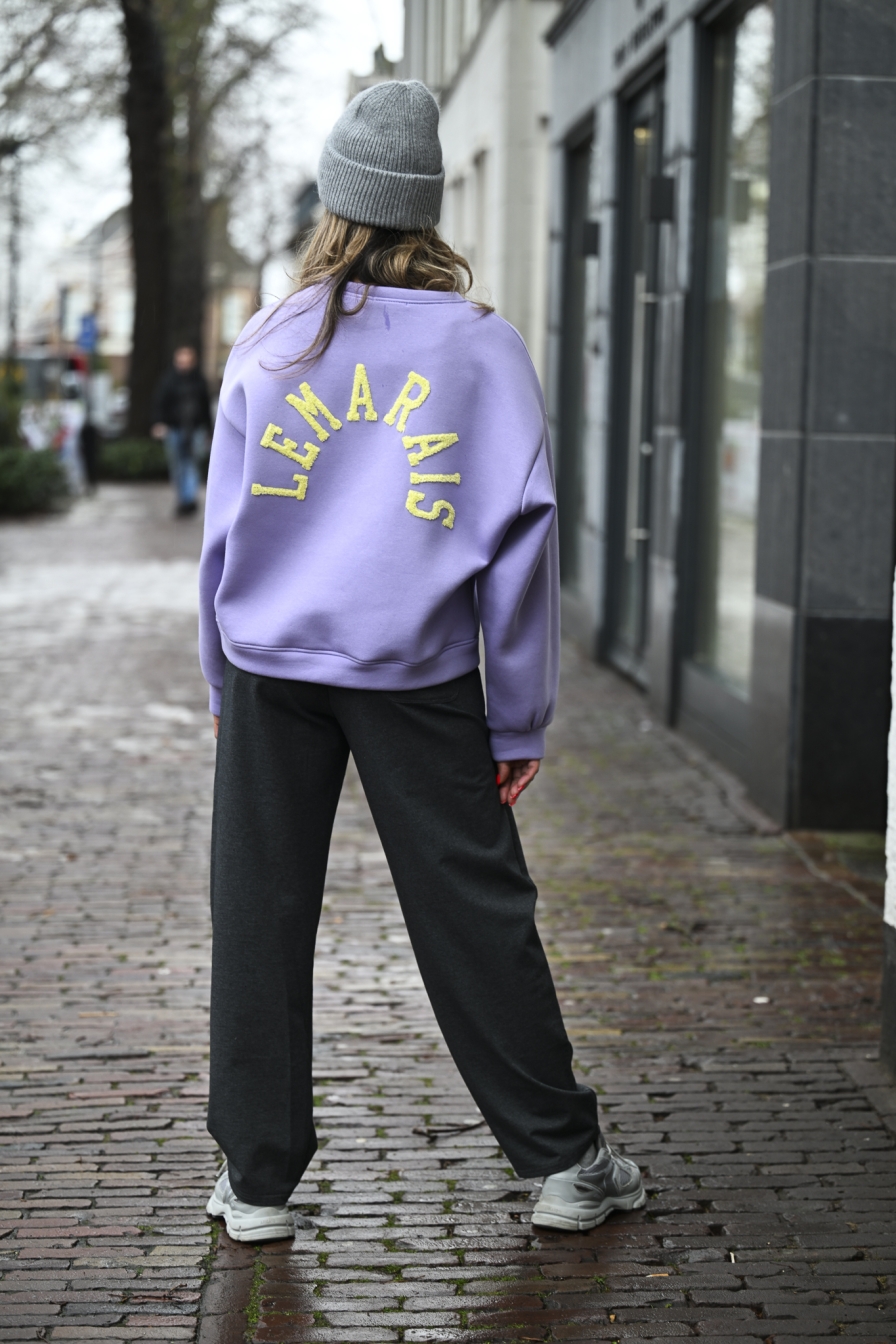 Sweater LE MARAIS Lila