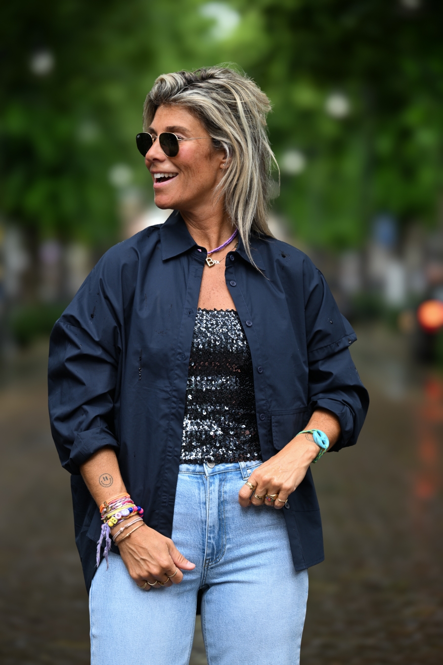 Blouse Essy Donkerblauw
