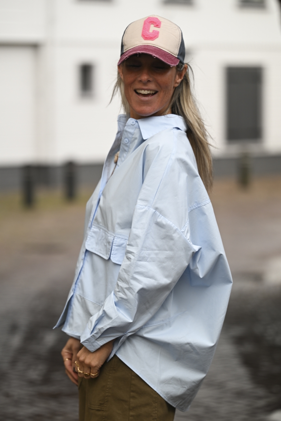 Blouse Essy Lichtblauw