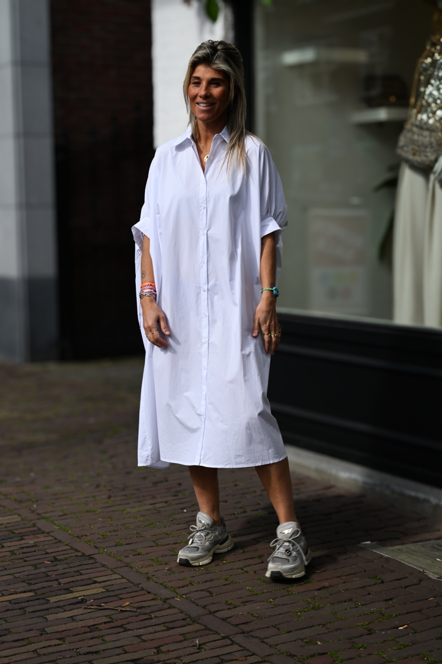 Blouse Dress Sofia Wit