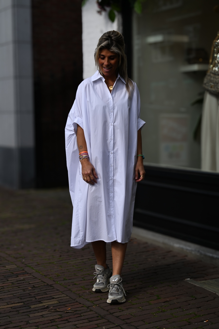 Blouse Dress Sofia Wit