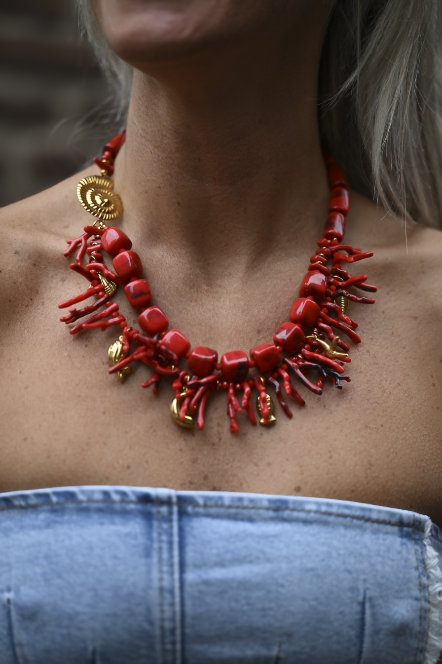 Ibiza Ketting Ocean Red
