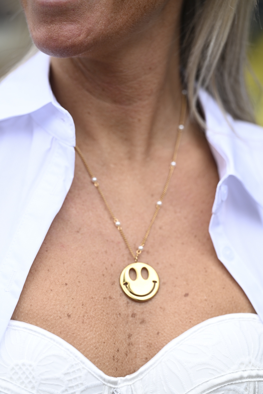 Smiley Ketting Pearl