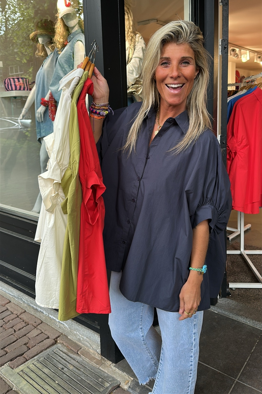 Blouse Lauria Donkerblauw