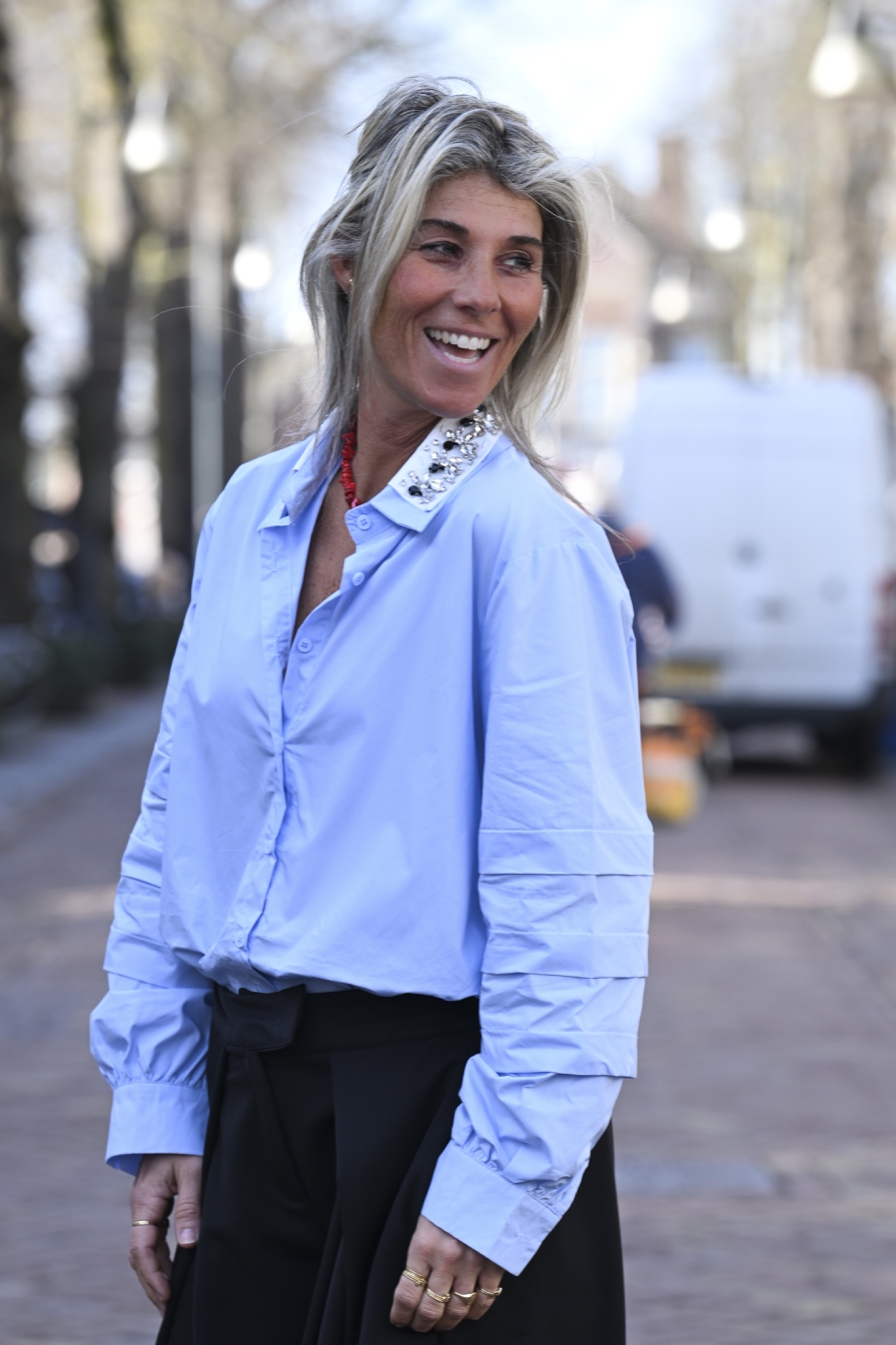 Blouse Vivienne Lichtblauw