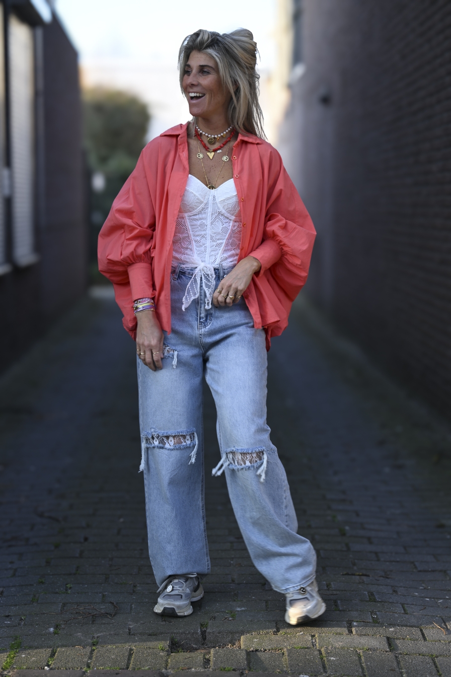 Blouse Veronique Koraal