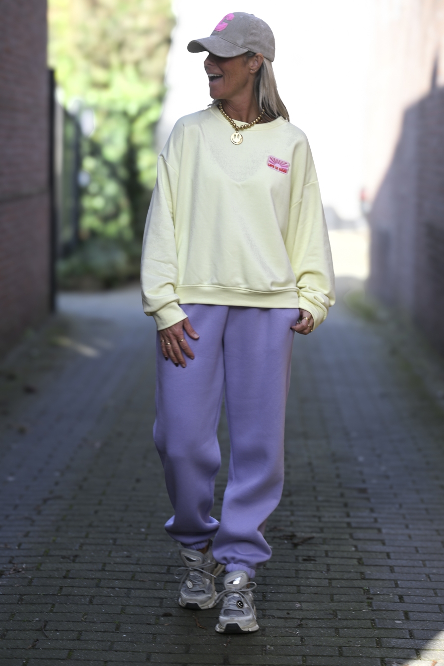 Set GOOD Zachtgeel - Lila