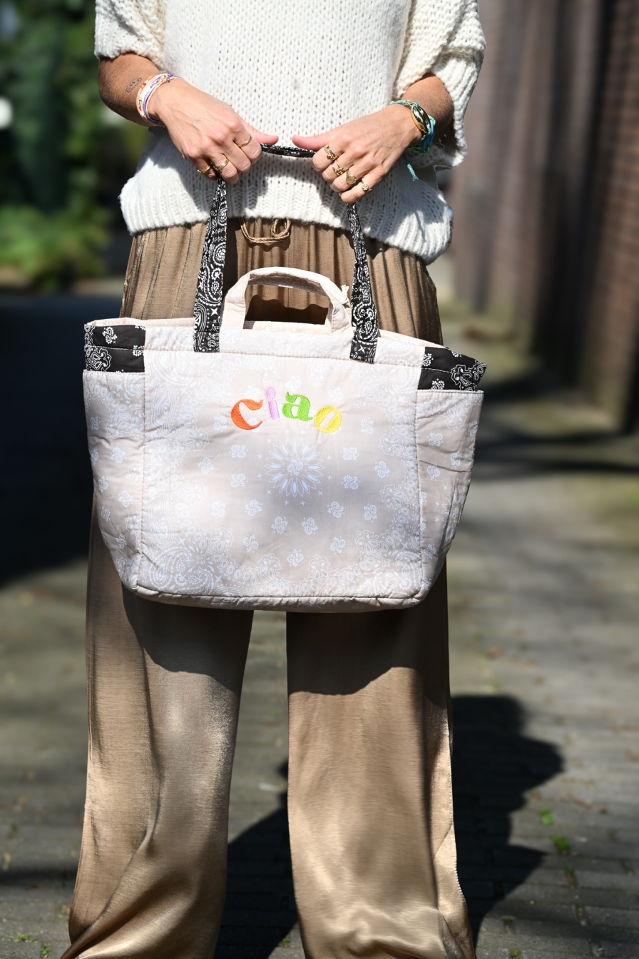 Bandana Bag CIAO Beige