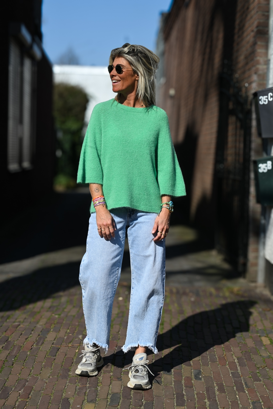 Trui Cleo Groen
