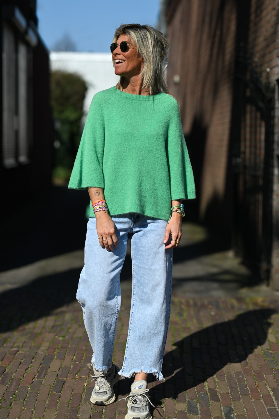 Trui Cleo Groen