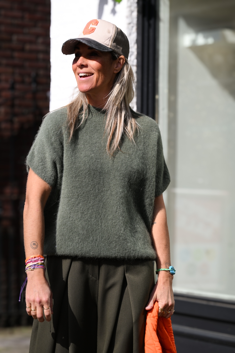 Trui Mia Khaki Groen