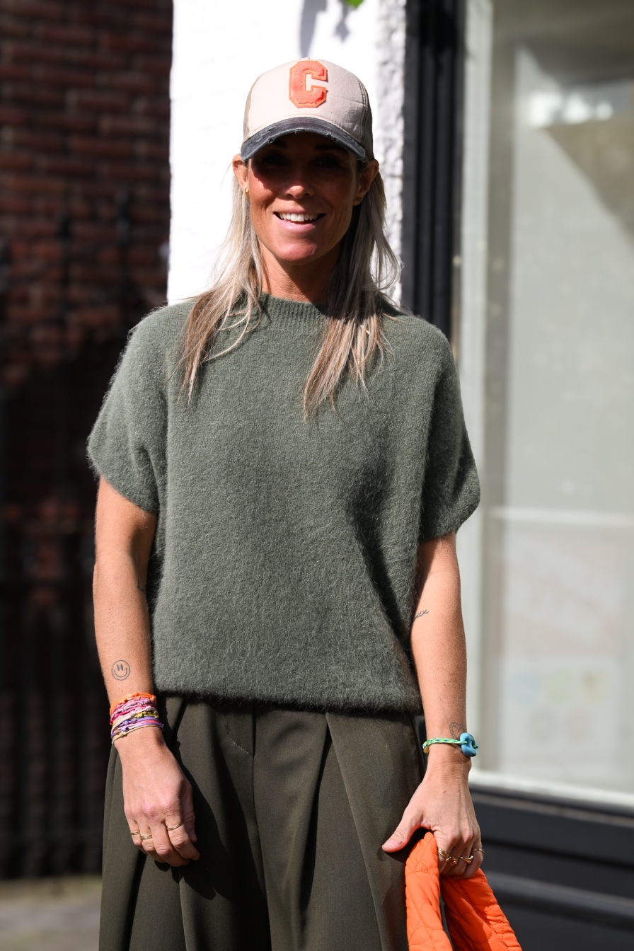 Trui Mia Khaki Groen