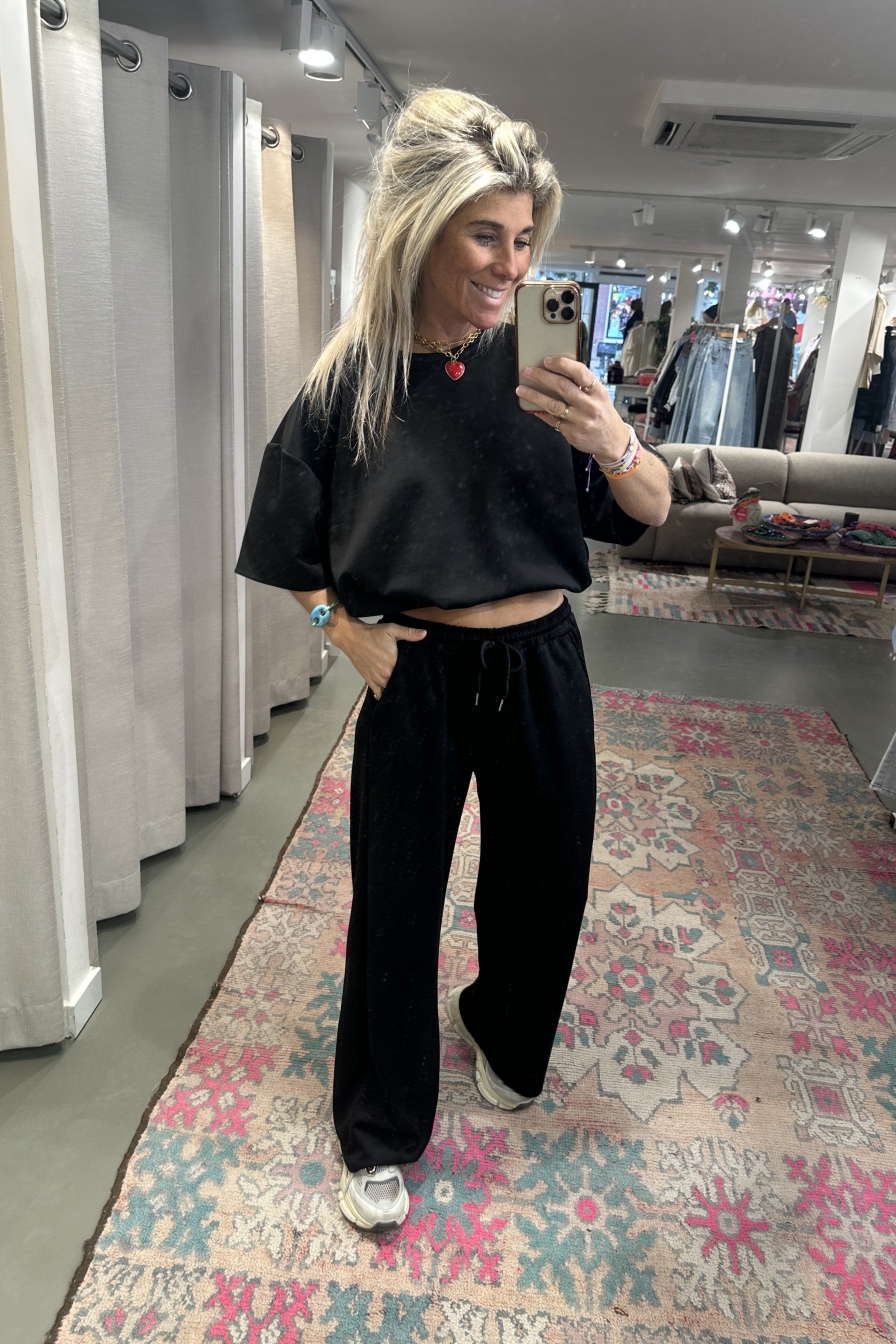 Combiset April Zwart