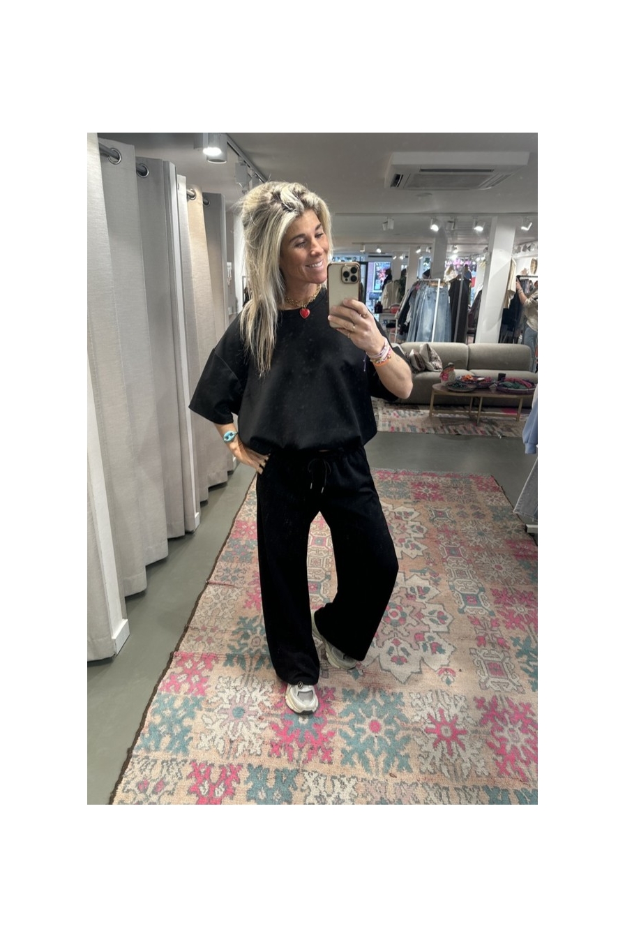 Combiset April Zwart