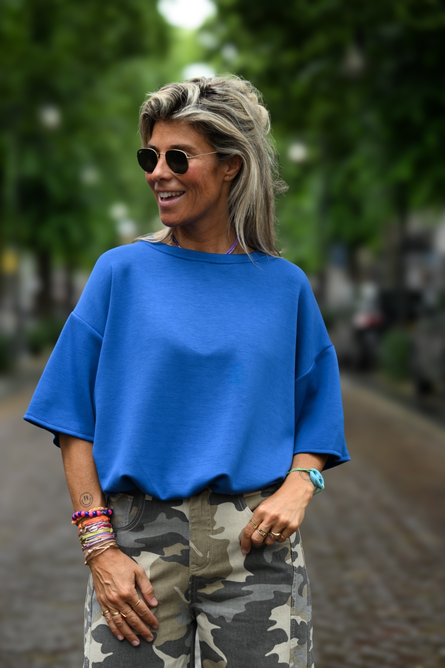 Sweatshirt Annemies Kobalt