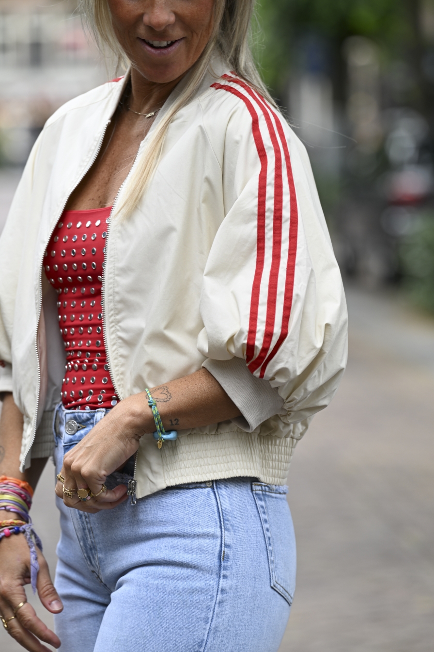 Jacky Ruby Beige-Rood