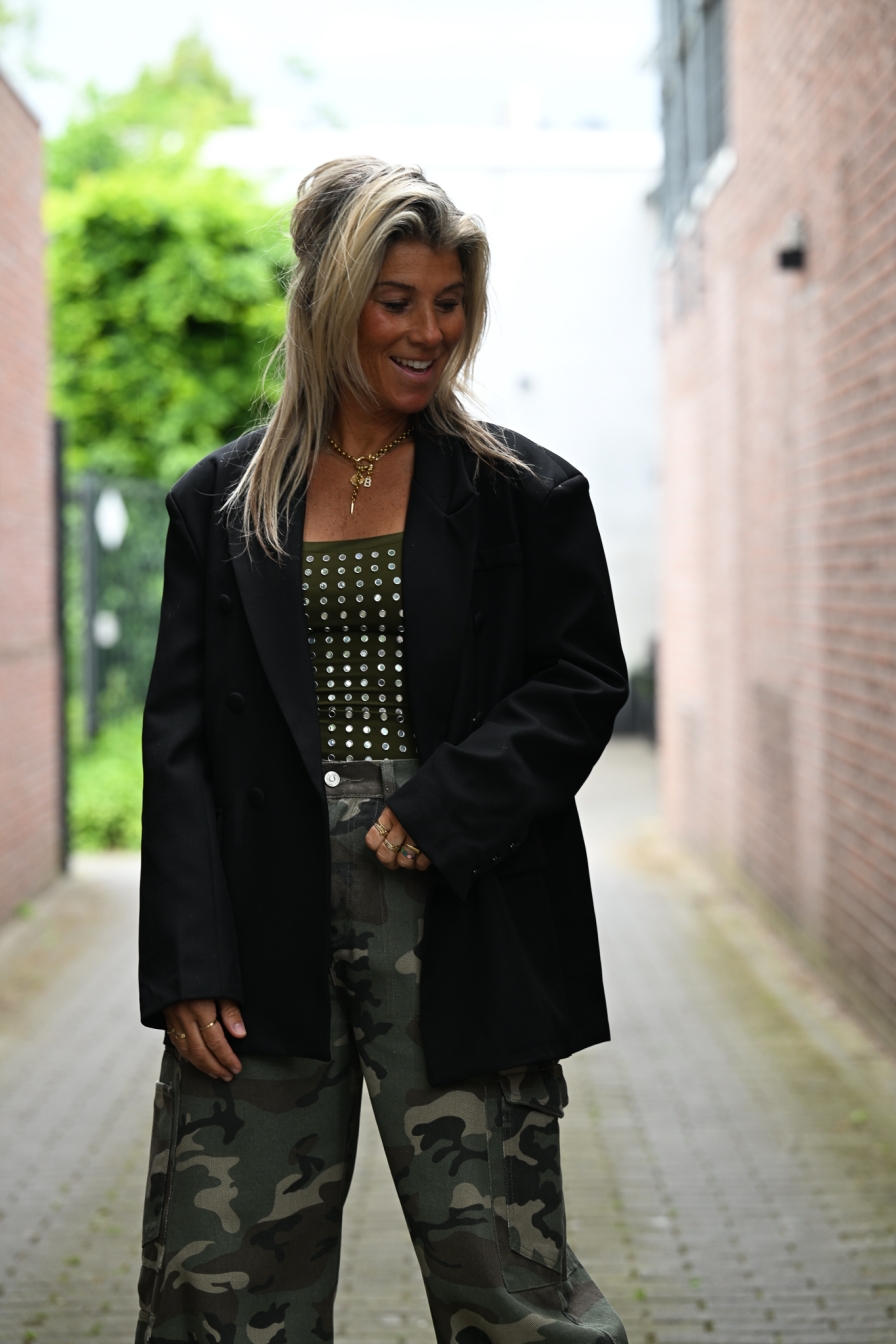 Blazer Dycke Zwart