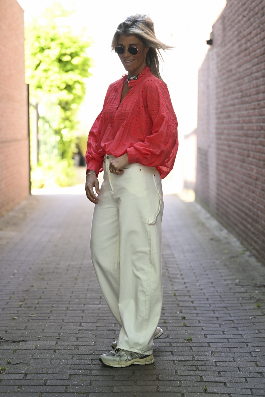 Blouse Leena Koraal