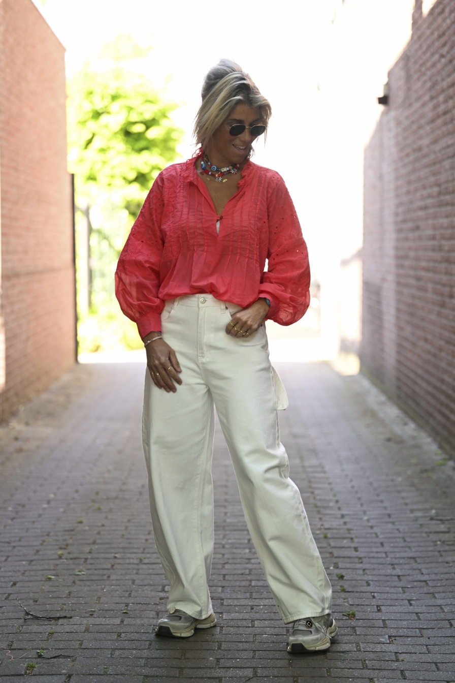 Blouse Leena Koraal