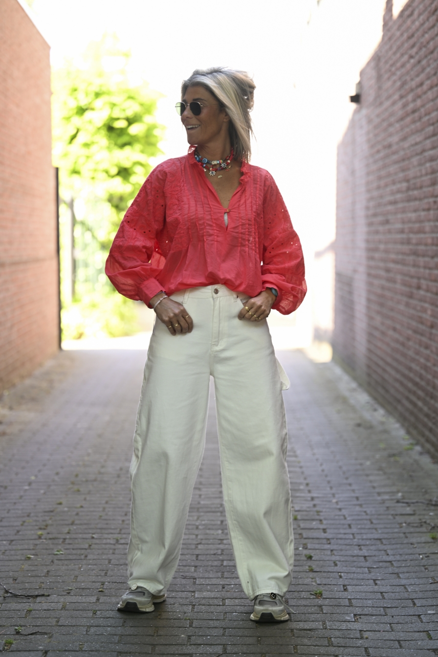 Blouse Leena Koraal