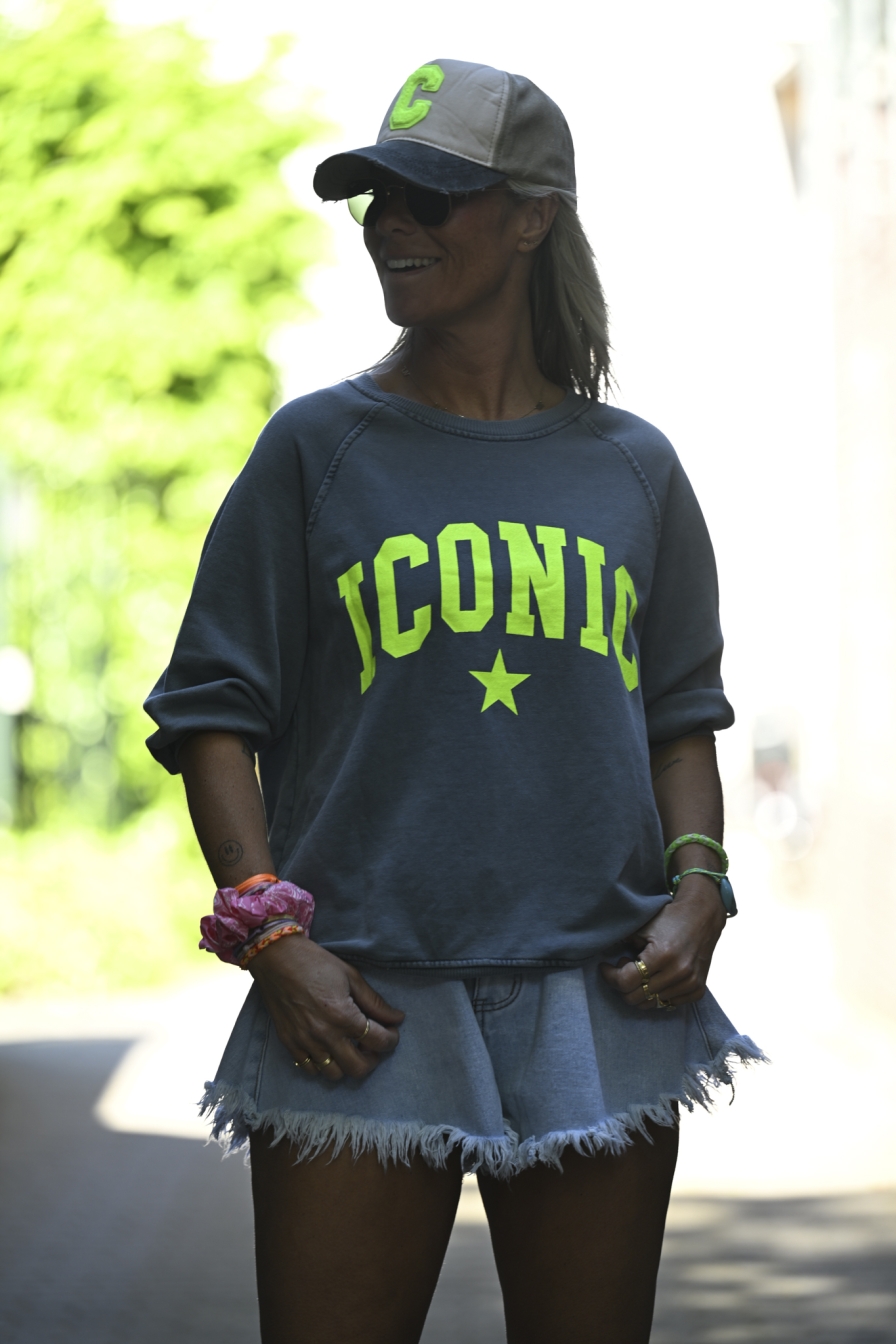 Sweater Iconic Antra - Geel