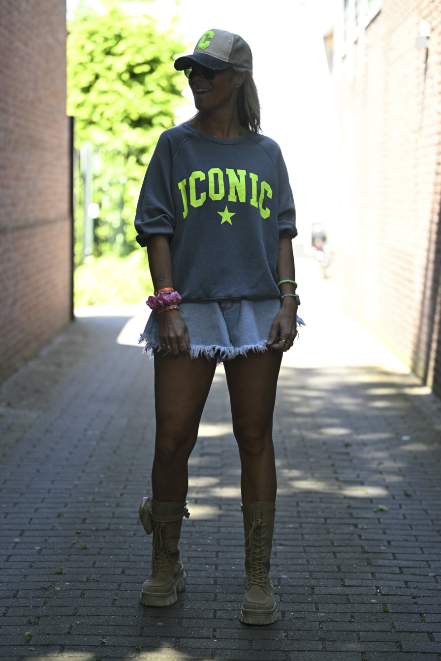 Sweater Iconic Antra - Geel