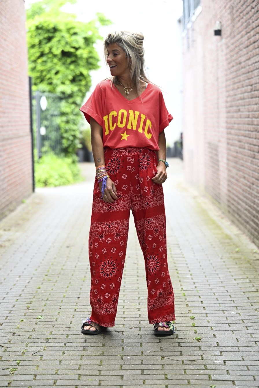 Broek Eva Rood