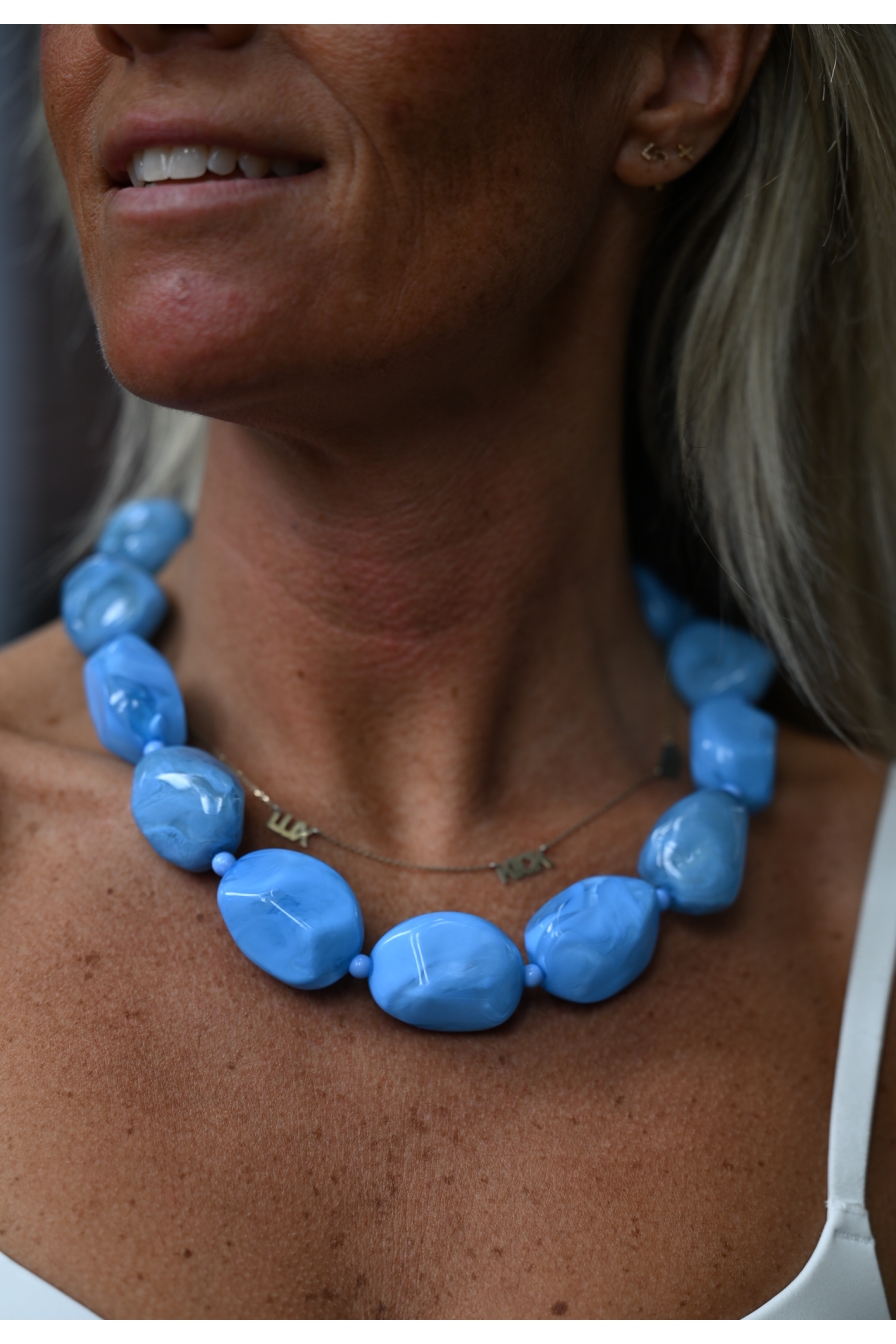 Ketting-ibz Rocks Blauw