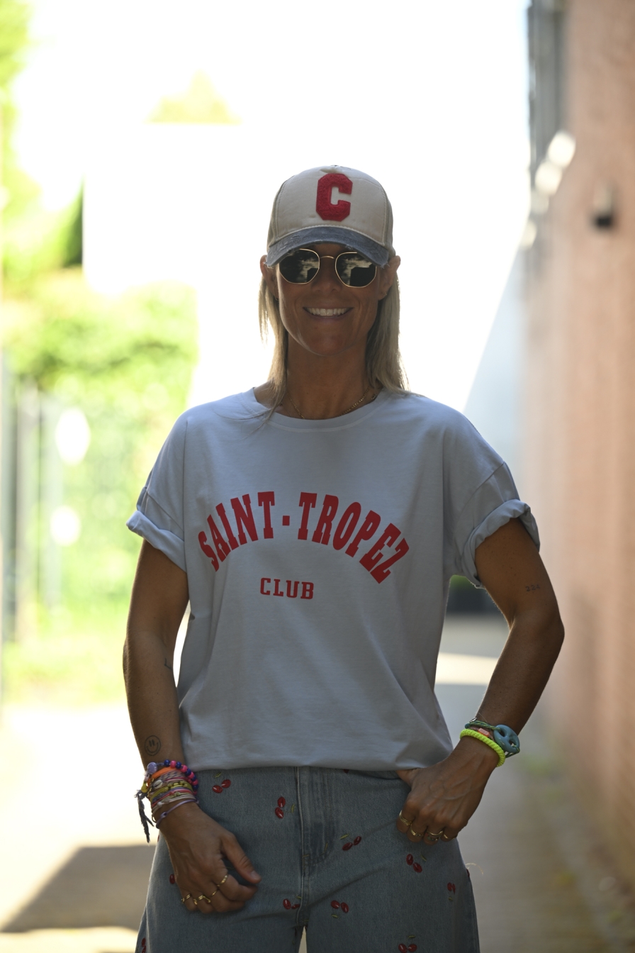 Tee ST-Club Lichtblauw