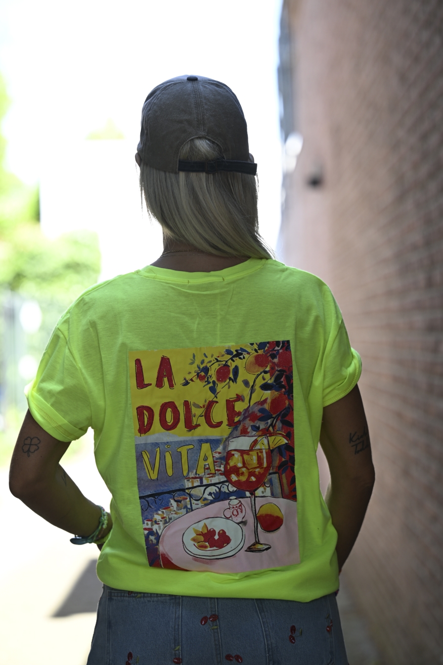 Tee LD-VITA Neongeel