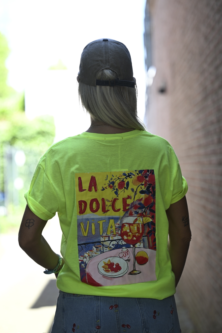 Tee LD-VITA Neongeel