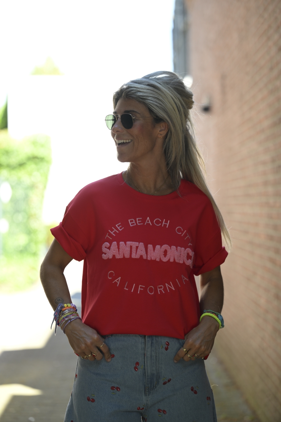 Tee Santa Monica Rood