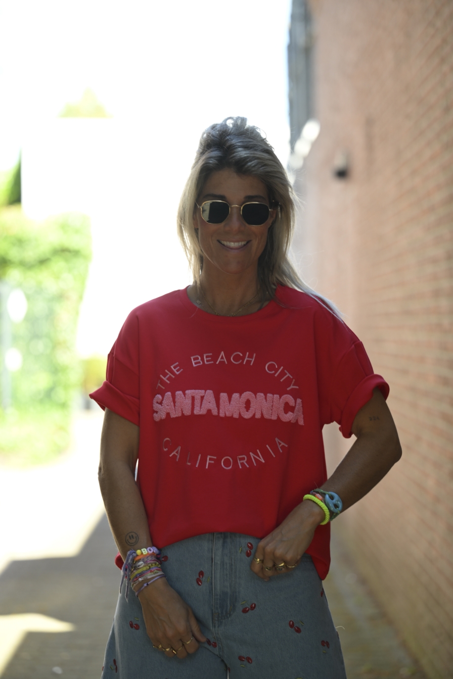 Tee Santa Monica Rood