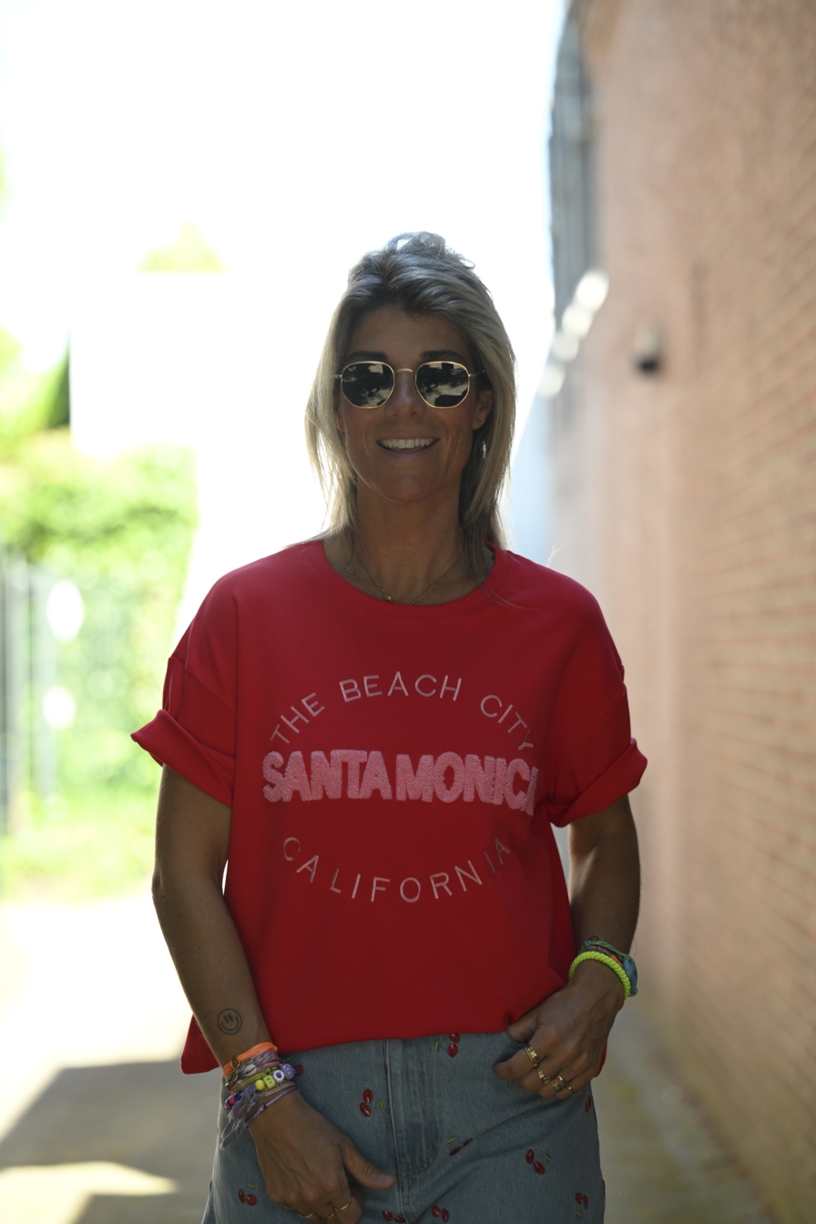 Tee Santa Monica Rood