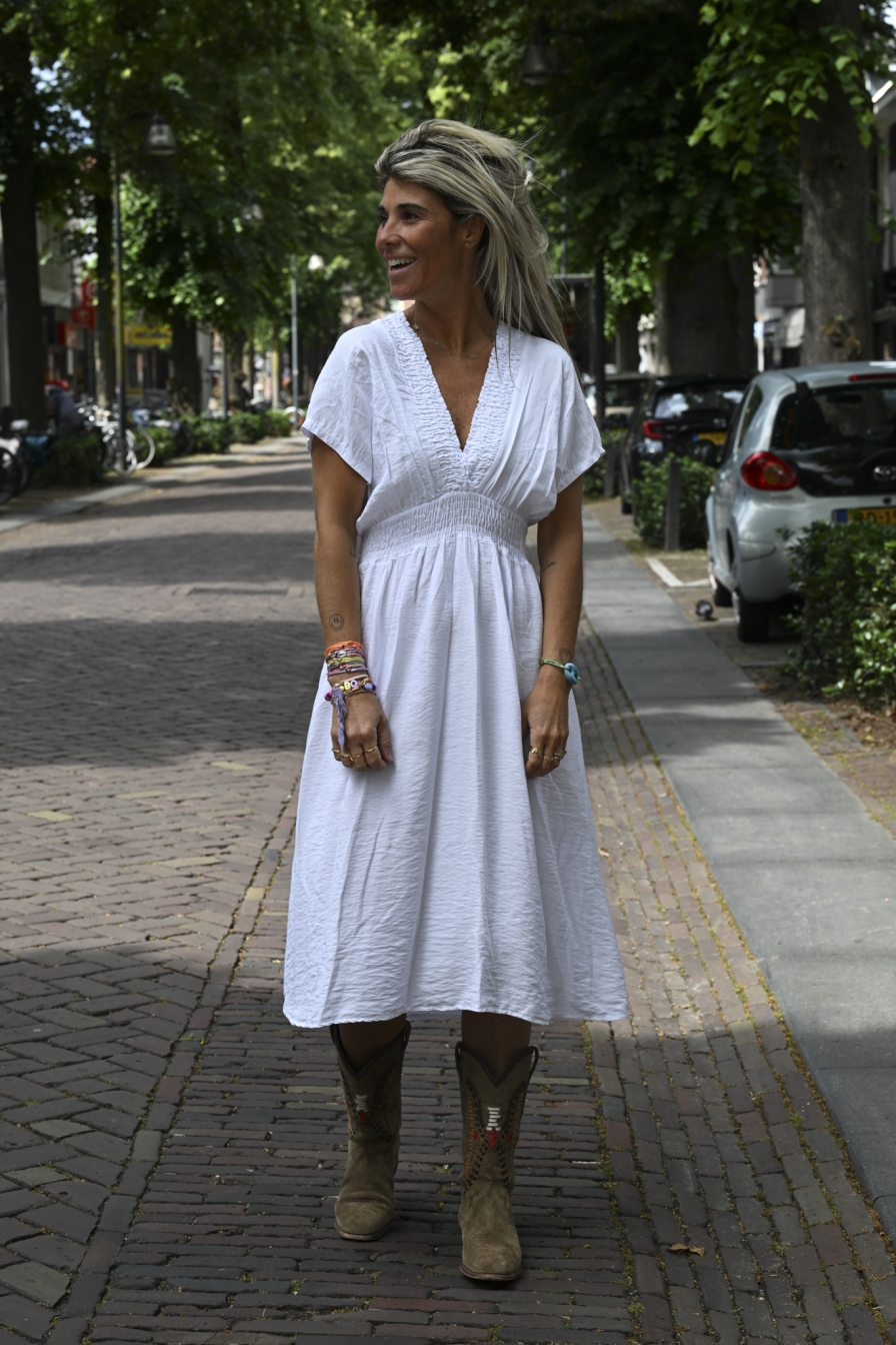 Dress YaYa-V Wit