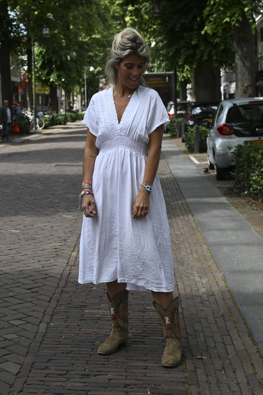 Dress YaYa-V Wit