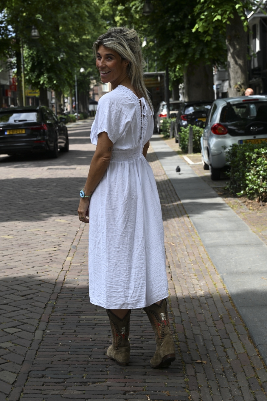 Dress YaYa-V Wit
