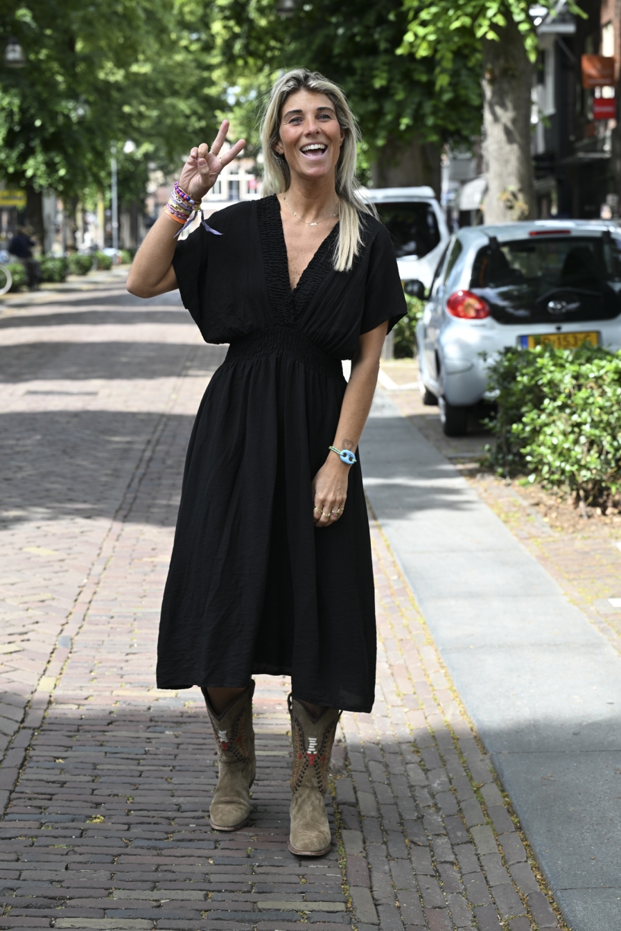 Dress YaYa-V Zwart