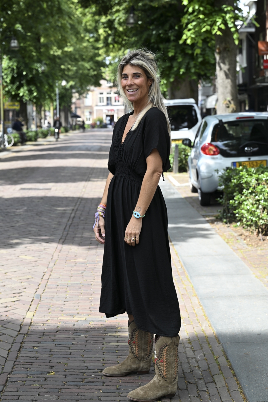 Dress YaYa-V Zwart